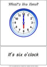 Bildkarte - It's 06 o'clock.pdf
